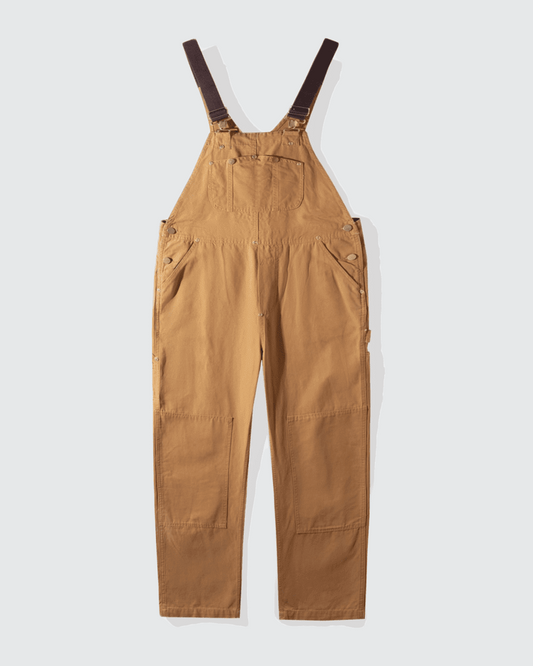 Loose-Fit Utility Bib Overall Jumpsuit