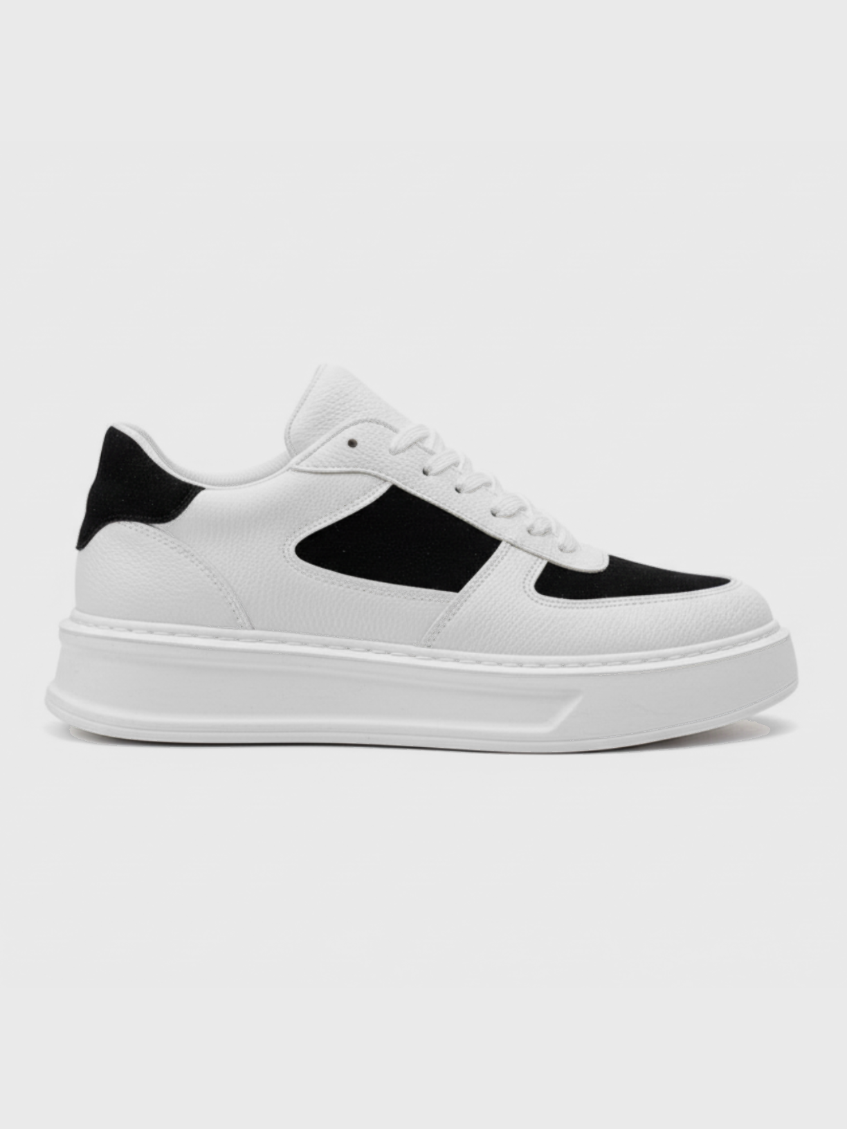 Apollo Moda Men's Artemis Orion white and black casual sneaker, main product photo