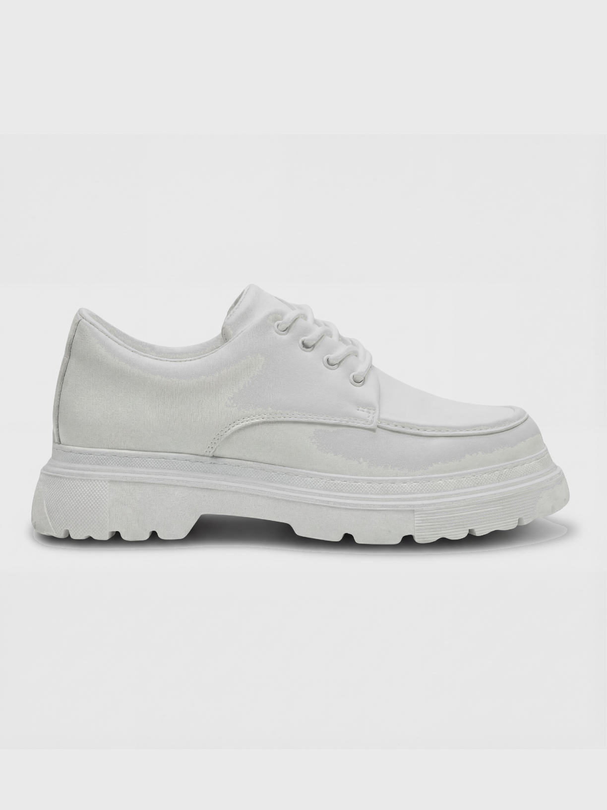Apollo Moda Men's Vantage Blanco all-white elevating sneaker, main product photo