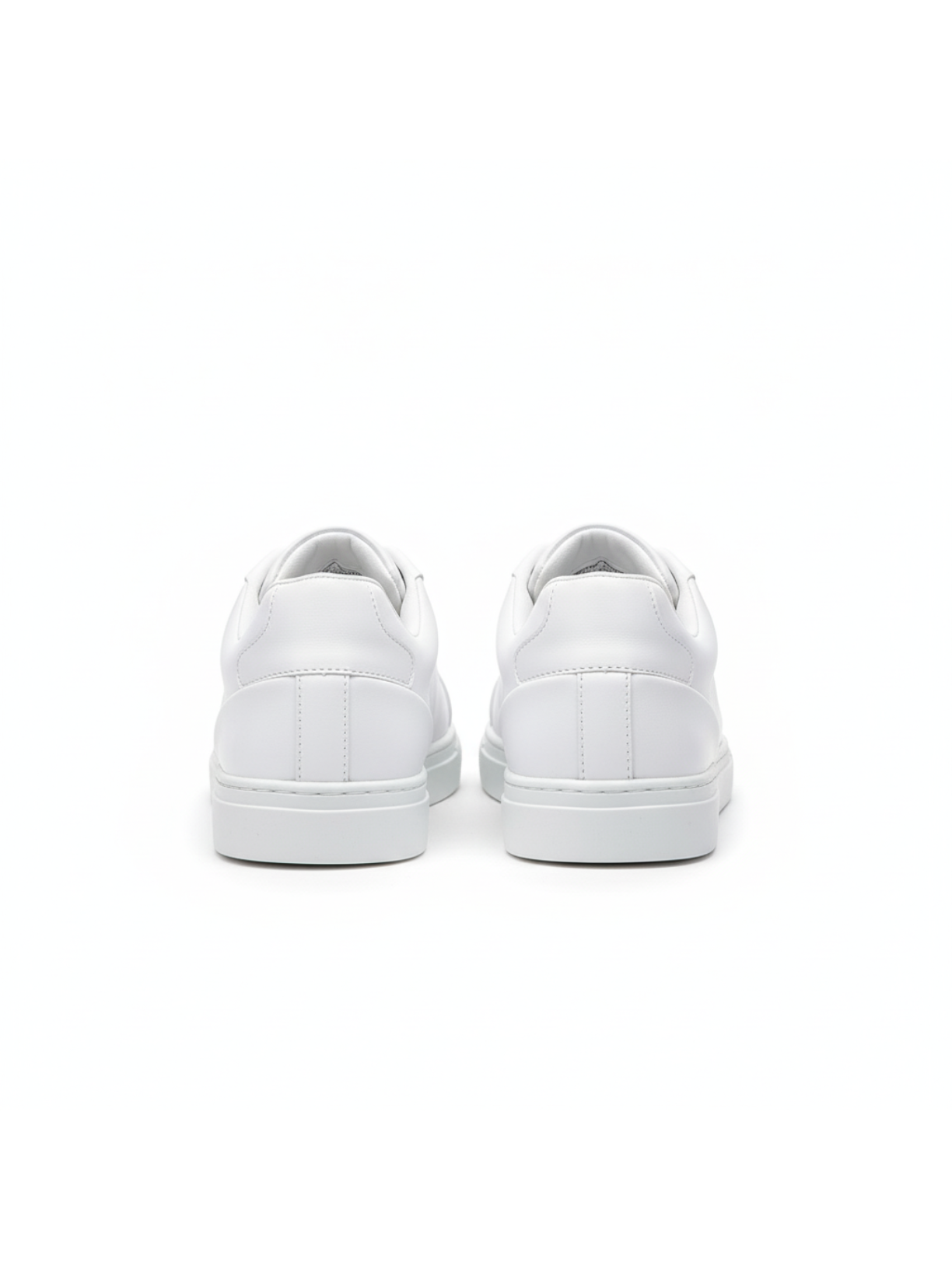 Orion Cloud clean white casual sneaker by Apollo Moda, fourth angle